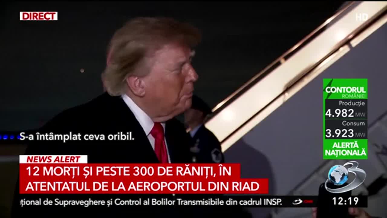 Știri ora 12:00
