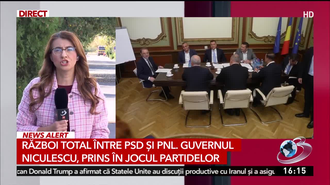 Știri ora 16:00