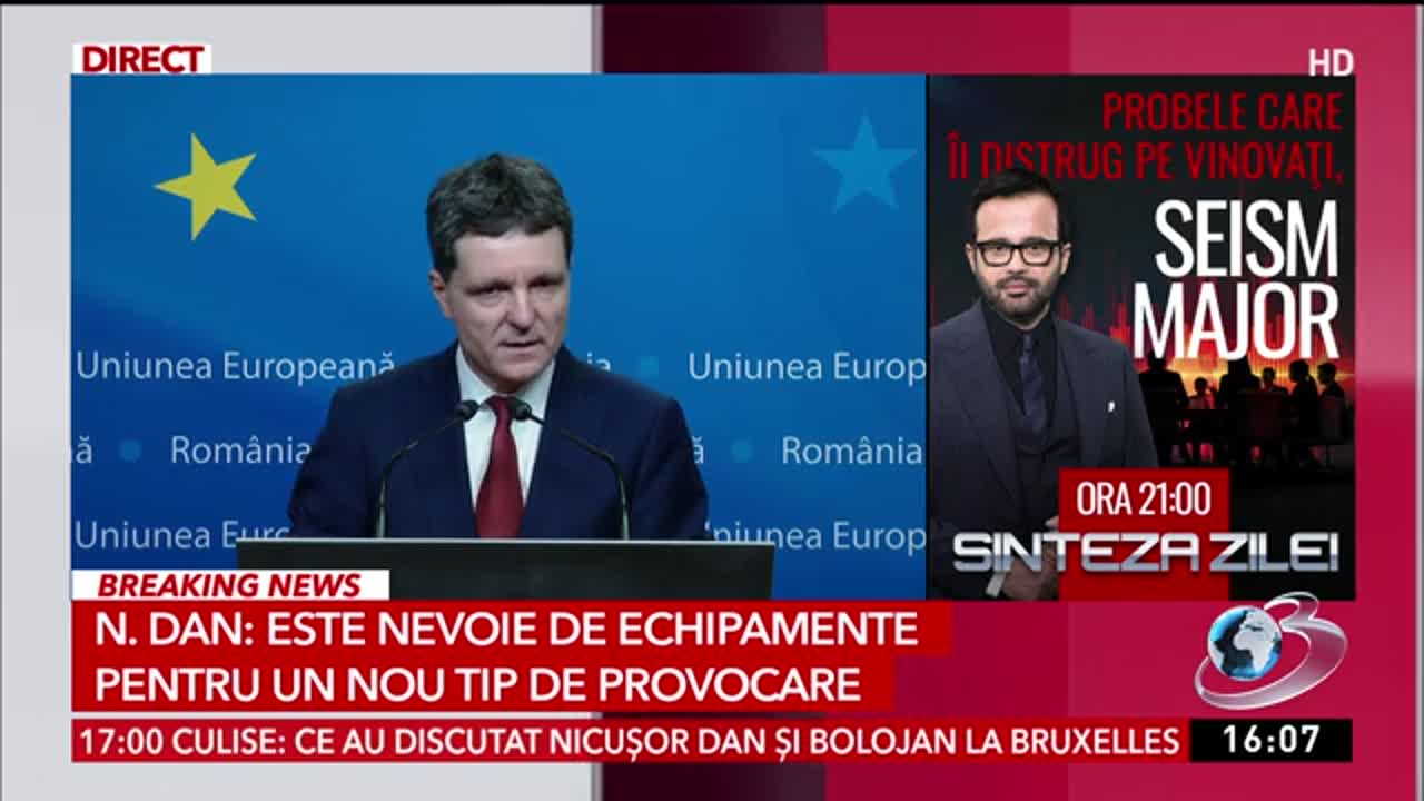 Știri ora 16:00