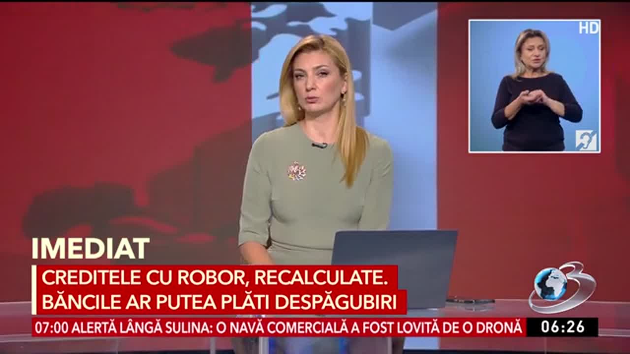 Știri ora 06:00