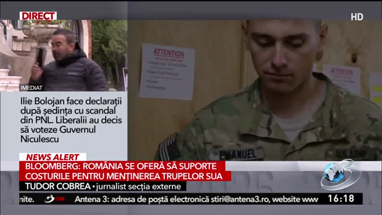 Știri ora 16:00