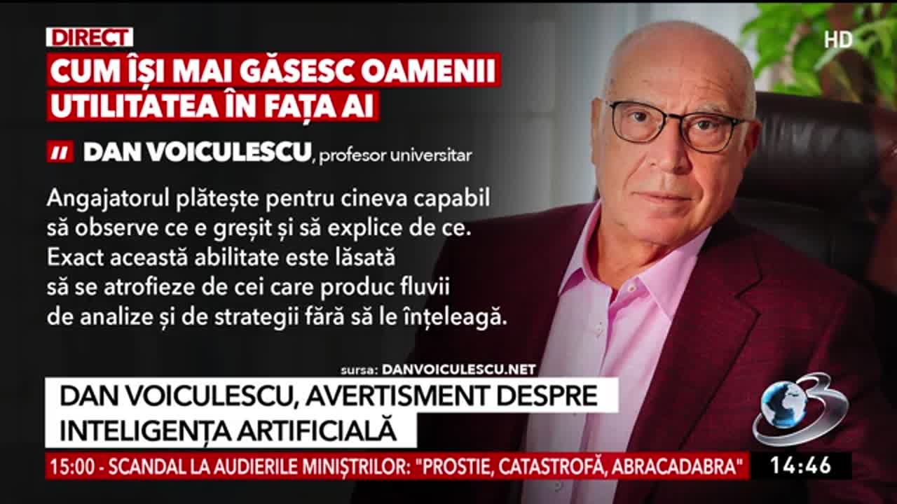 Știri ora 14:00