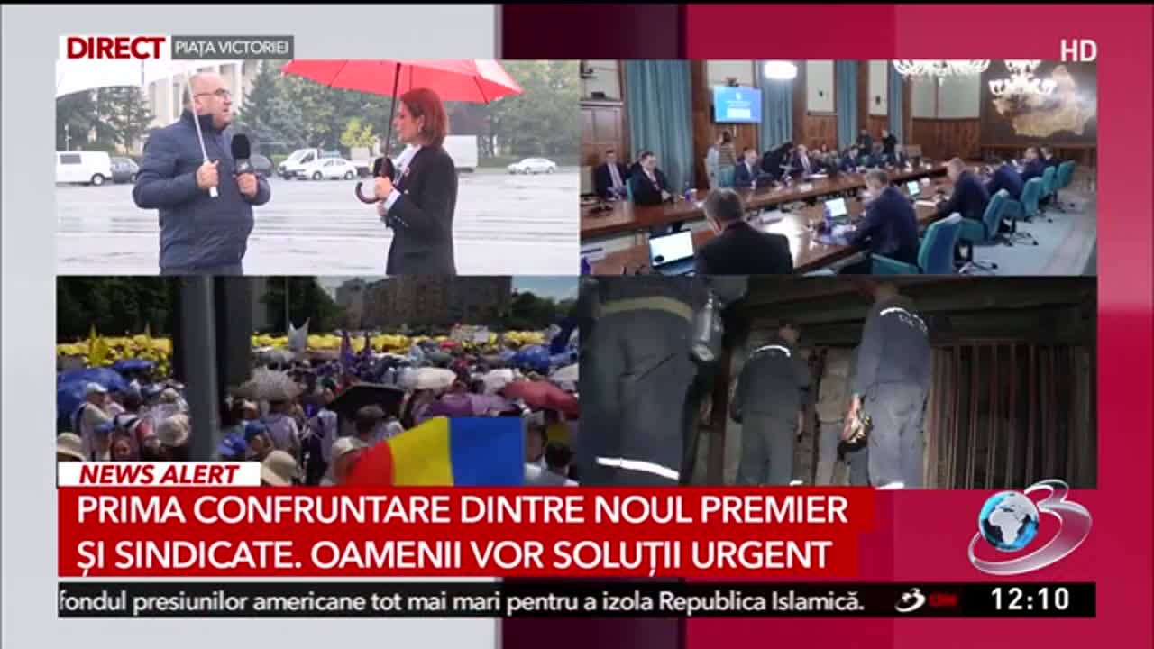 Știri ora 12:00