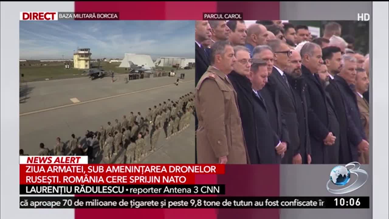 Știri ora 10:00