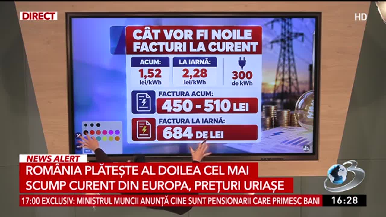 Știri ora 16:00