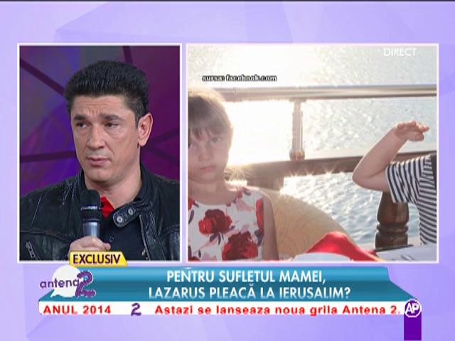 Luis Lazarus &icirc;şi duce familia &icirc;n vacanţă la Ierusalim