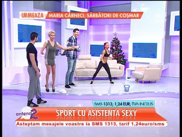 Sport cu asistenta Ana Maria Mocanu