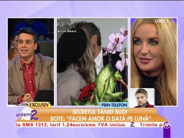 Cătălin Botezatu: "&Icirc;mi face plăcere să fiu &icirc;n prezenţa Taniei Budi"