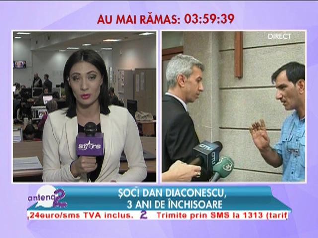 SOC! Dan Diaconescu, 3 ani de &icirc;nchisoare cu executare