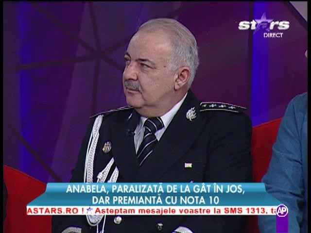 Poliţia Capitalei, alături de Anabela, eleva olimpică paralizată de la g&acirc;t &icirc;n jos,