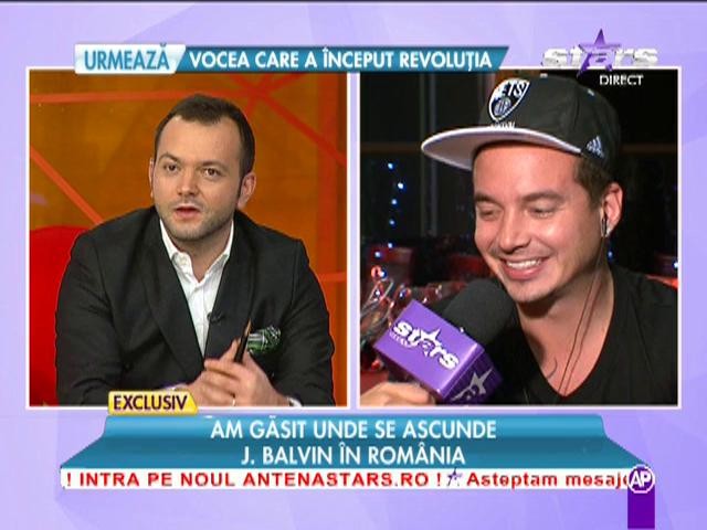 J Balvin, interpretul hit-ului &ldquo;Tranquila&rdquo;, este in Romania