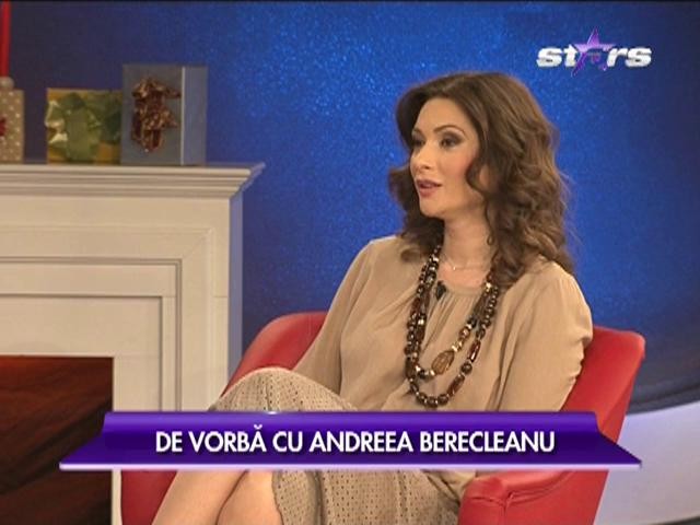 Andreea Berecleanu: "&Icirc;n clipa &icirc;n care nu s-a mai dansat şi nu s-a mai c&acirc;ntat &icirc;n casă, am spus stop"