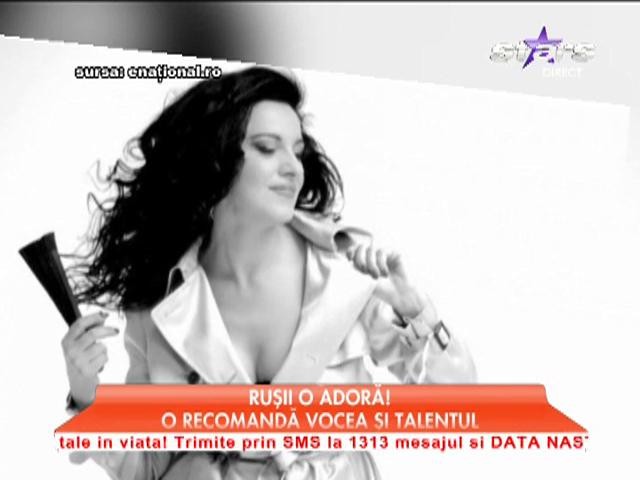 Soprana Angela Ghiorghiu, sexy pentru ruşi