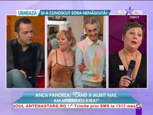 Anca Pandrea: "C&acirc;nd a murit Nae Lăzărescu, am vorbit cu Iura!"