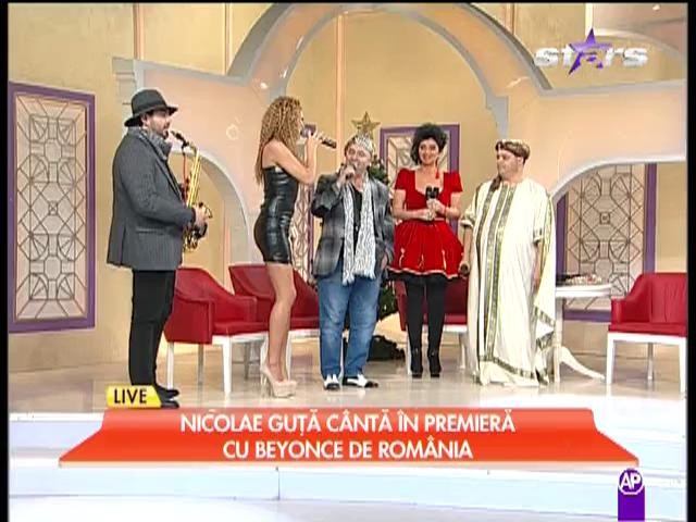 Nicolae Guță c&acirc;ntă &icirc;n premieră cu Beyonce de Rom&acirc;nia