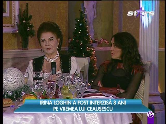 Irina Loghin, interzisă opt ani pe vremea lui Ceaușescu