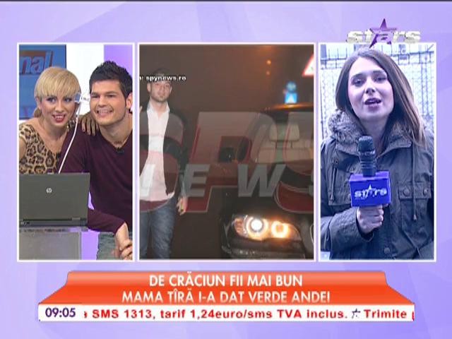 Anda Adam, Crăciun &icirc;n familia lui Cătălin Ţ&icirc;ră
