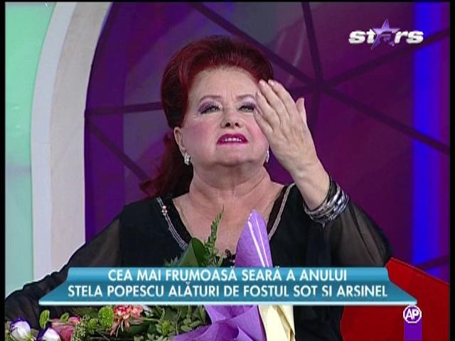 Stela Popescu, &icirc;nt&acirc;lnire  cu fostul soţ: "Nu am fost niciodata gelos pe Arşinel"