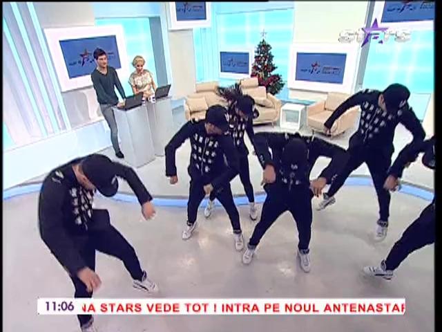 Trouble Crew dansează &icirc;n platoul Star Matinal