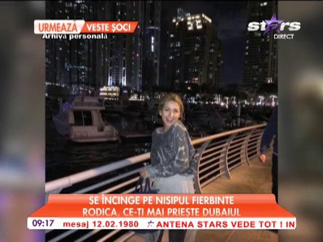 Rodica Miron, Revelion &icirc;n Dubai