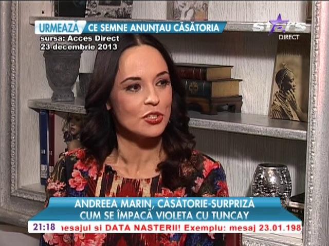 Andreea Marin s-a căsătorit &icirc;ntr-un sătuc