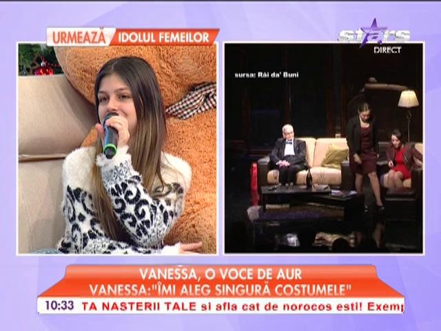 Vanessa, c&acirc;ştigătoarea Next Star: "Nu mă aşteptam să c&acirc;ştig"
