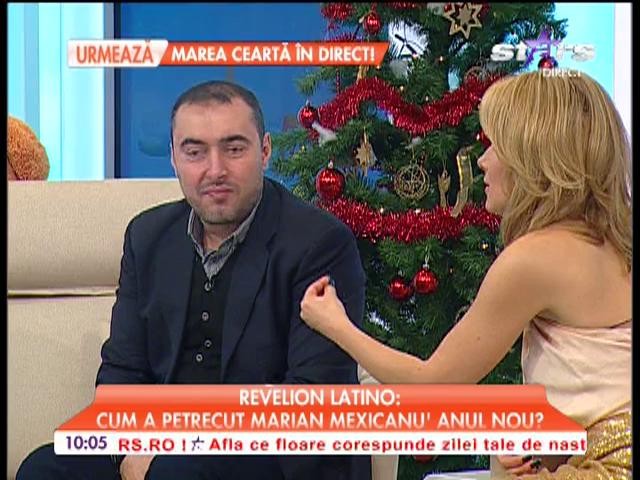 Marian Mexicanu &icirc;ncinge platoul matinalului de weekend!