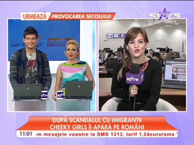 După scandalul cu imigranţii Cheeky Girls &icirc;i apără pe rom&acirc;ni