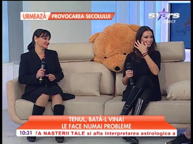 Tenul le face probleme vedetelor