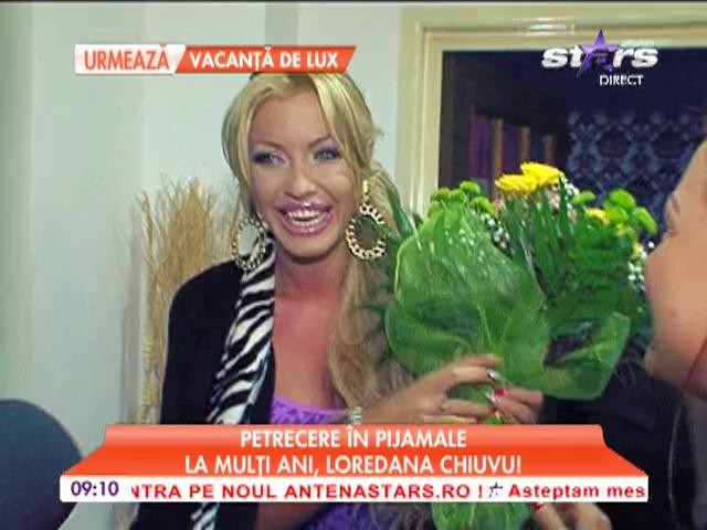 Petrecere &icirc;n pijamale cu Loredana Chivu