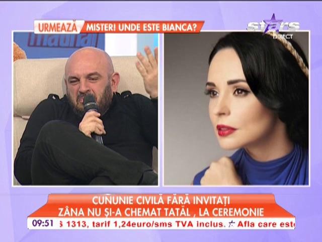 Andreea Marin nu şi-a chemat tatăl la ceremonie