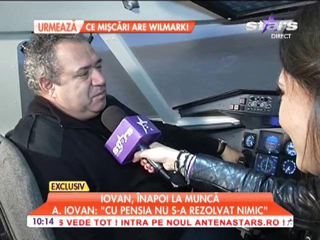 Adrian Iovan, din nou pilot