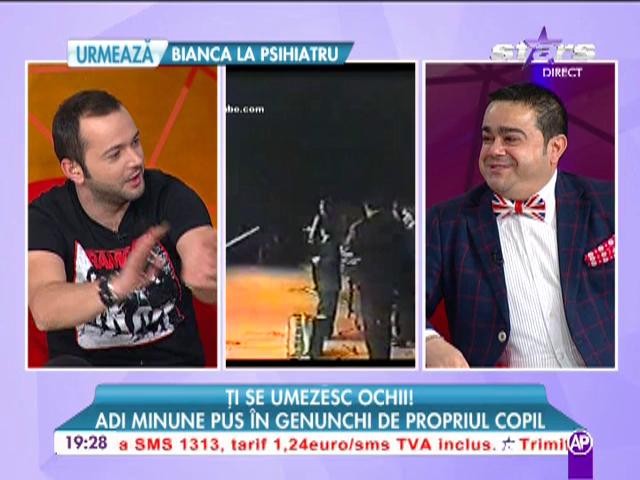 Adrian Minune la 16 ani