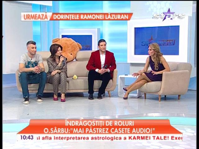 Oana S&icirc;rbu şi Silviu Biriș, &icirc;ndrăgostiţi de roluri
