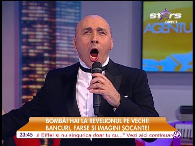 Marcel Pavel interpretază melodia "Oci ciornie"