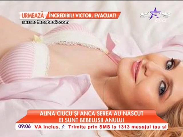 Alina Ciucu şi Anca Serea au născut