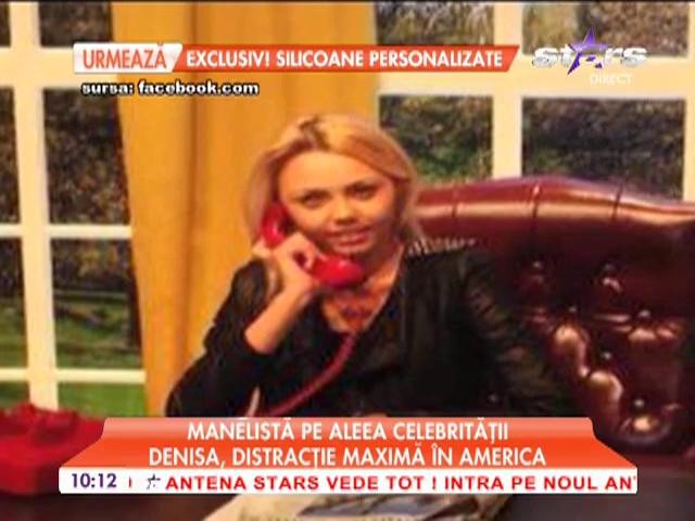 Denisa, c&acirc;ntăreaţa manelistă, a fost &icirc;n turneu in Statele Unite