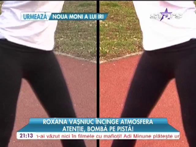 Roxana Vaşniuc, super sexy la -3 grade Celsius!