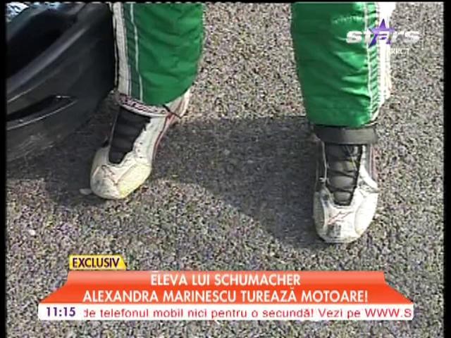 Alexandra Marinescu, eleva lui Michael Schumacher