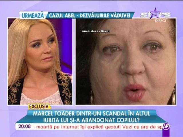 Iubita lui Marcel Toader acuzata ca si-a abandonat copilul