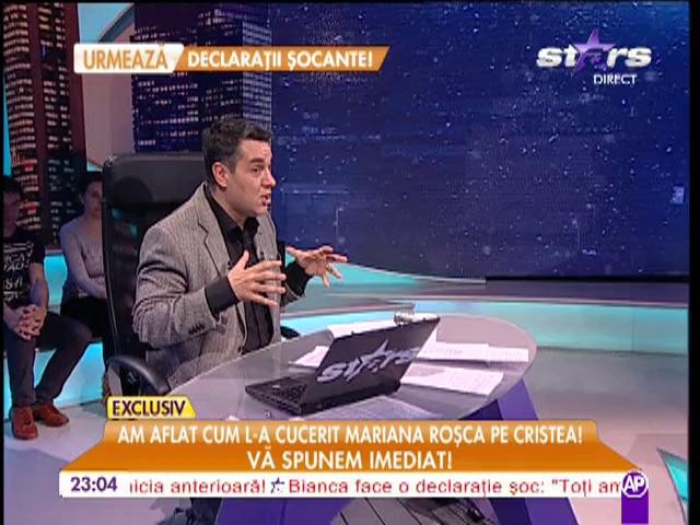 Adi Cristea ar fi avut o aventura secreta cu Mariana Rosca