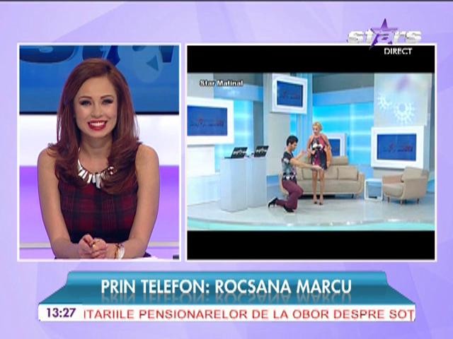Rocsana Marcu cerută &icirc;n căsătorie