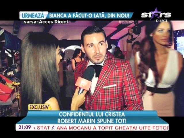 Robert Marin, confidentul lui Cristea, spune tot!