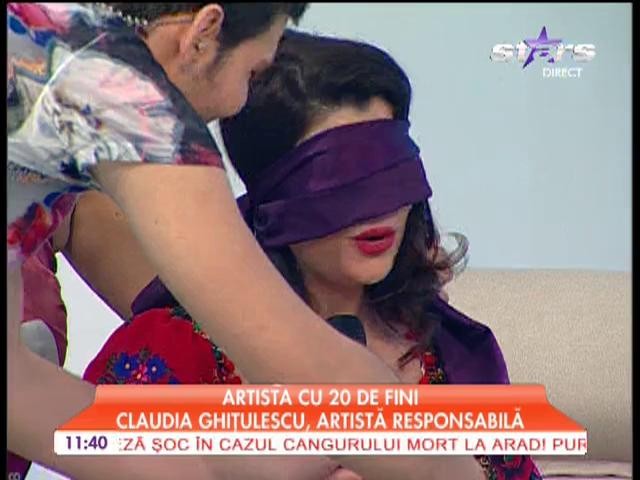 Claudia Ghiţulescu &icirc;şi &icirc;nvinge fobiile