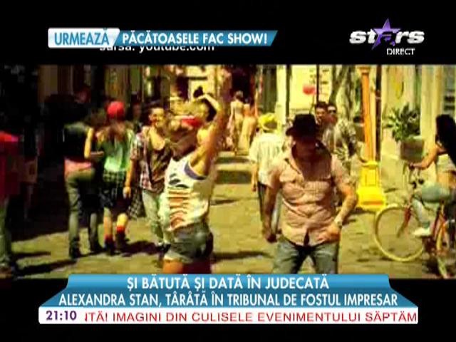 Alexandra Stan, bătută şi dată &icirc;n judecată