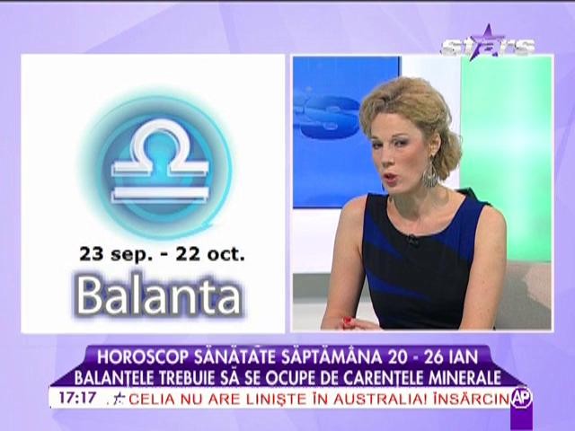 Horoscopul pentru sănătate: săptămâna 20 - 26 ianuarie