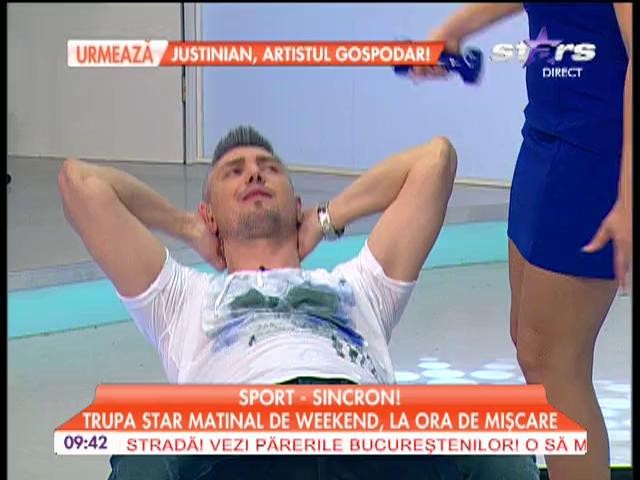 Trupa Star Matinal de Weekend, la ora de miscare