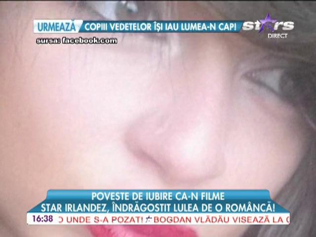 Star irlandez, indragostit lulea de o romanca