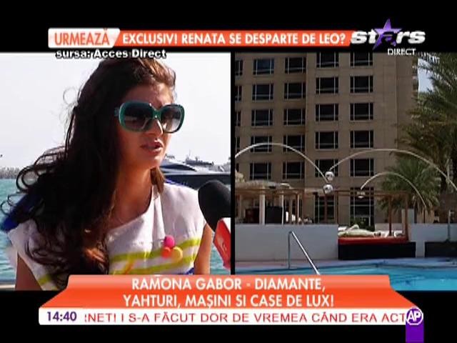 Ramona Gabor a primit un diamant de 100 de mii de euro