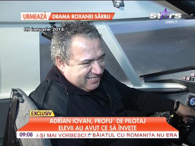 Adrian Iovan, profu' de pilotaj